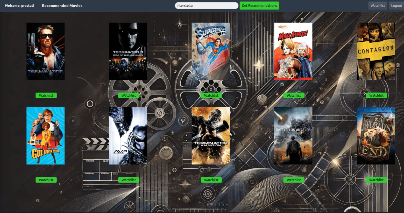 Movie Recommender